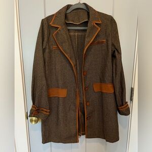 Women’s Long Button-Up Jacket